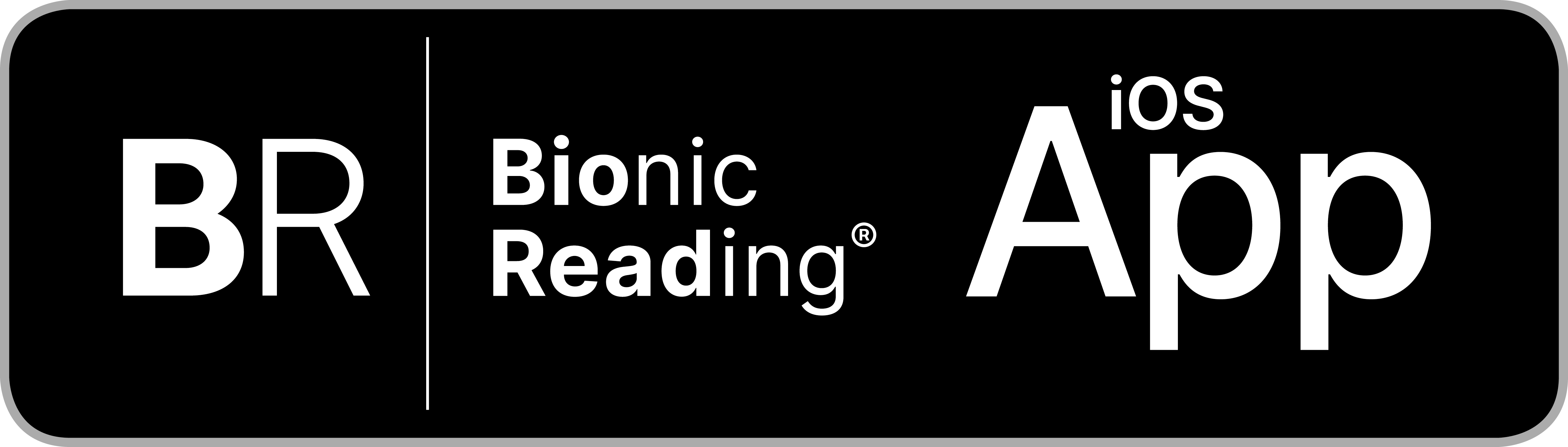 Bionic Reading® Apple iOS App Bionic Reading® Apple iOS App