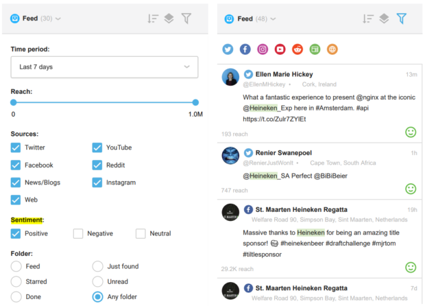 Awario brand monitoring sentiment positive negative or neutral