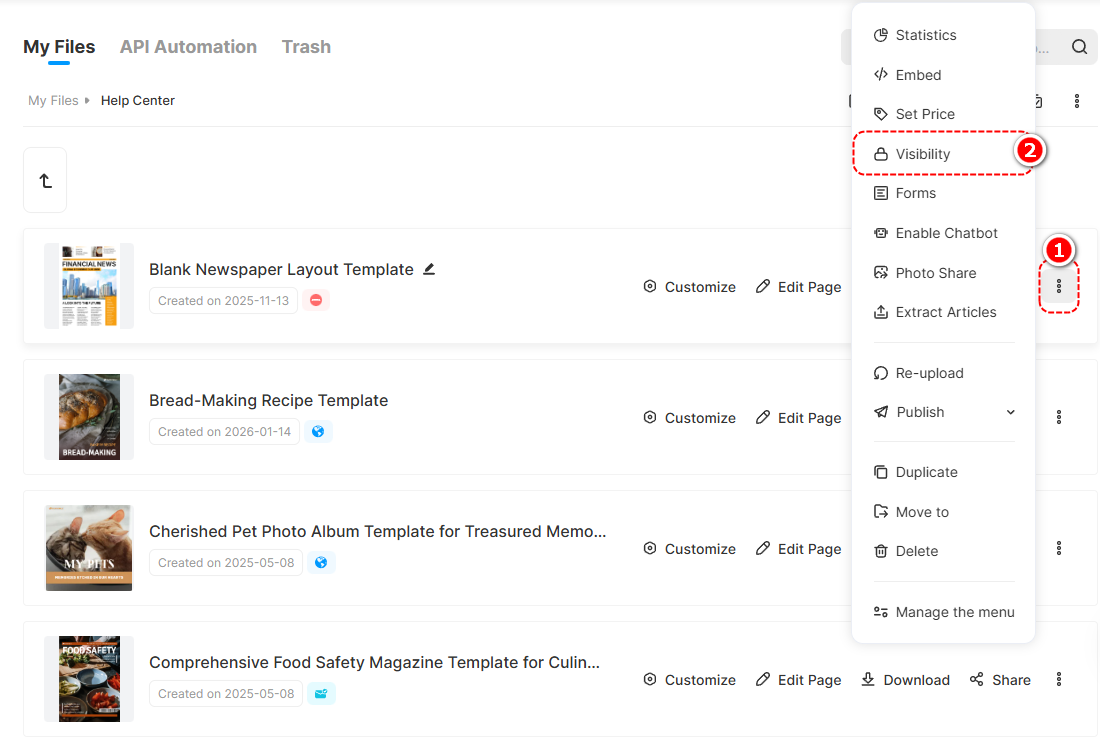 imposta-visibilità-flipbook