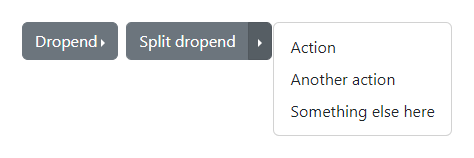 Blazor Bootstrap: Dropdown Component - Dropend