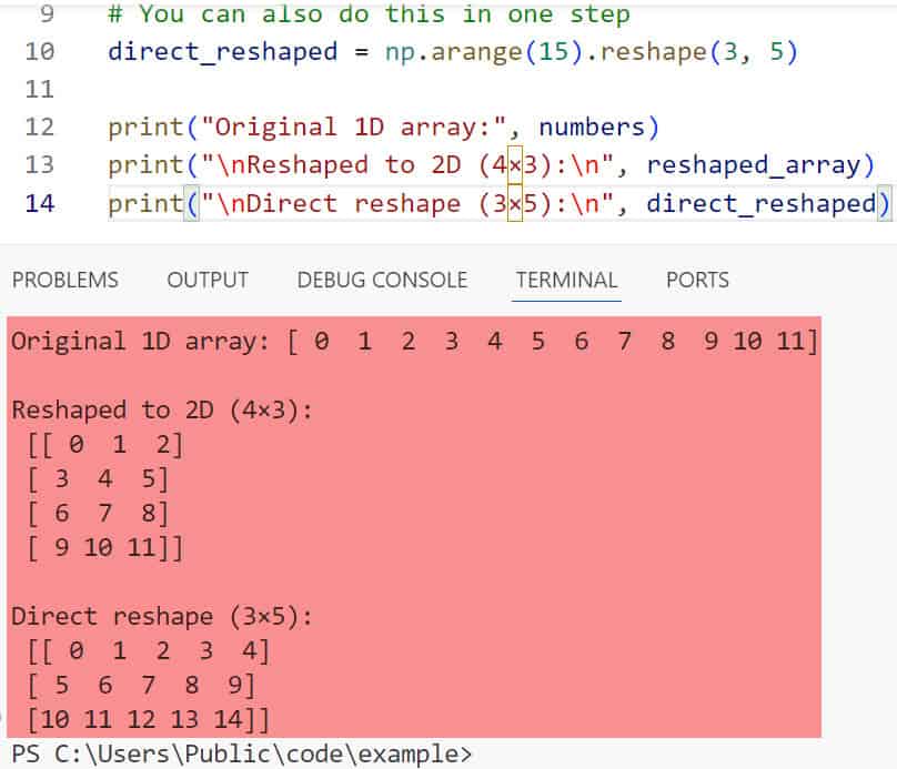 create 2d array python create 2d array python