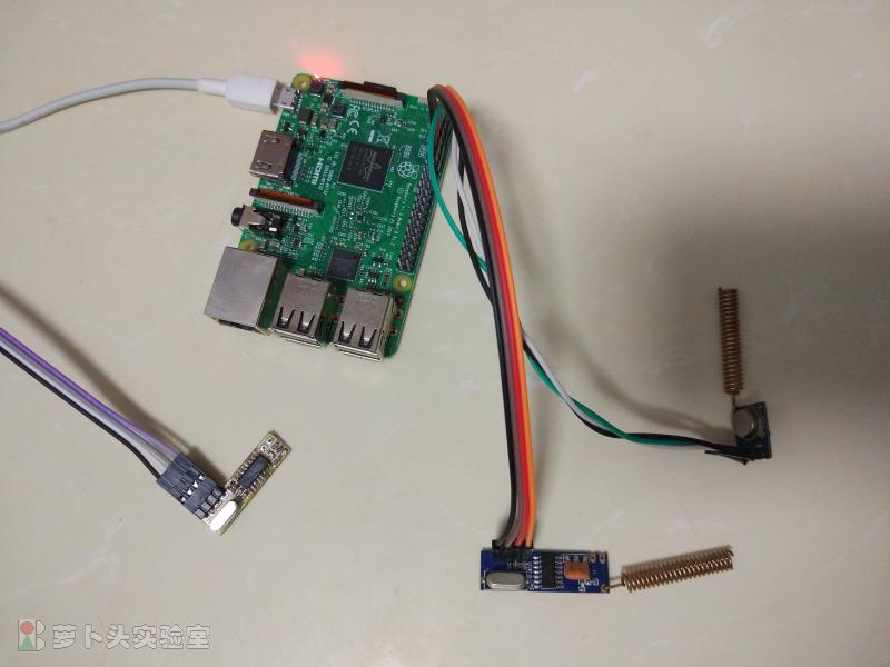 ASK/OOK modules and Raspberry Pi