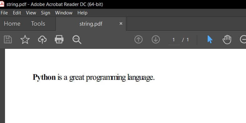 Converted HTML content to PDF in Python