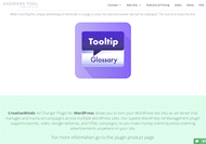 Server Side - Example of the ad server side screen